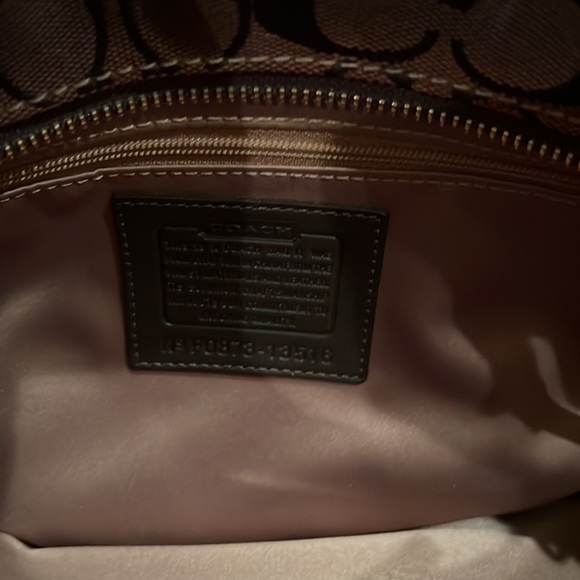 Coach Purse 14” width by 8” height. Like New - Picture 2 of 6